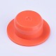 プラスチックエンドキャップ  接着剤塗布工業用シリンジバレルエンドカバー  オレンジ  15~23x9mm TOOL-WH0103-08A-02-2