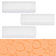 Rodillos de textura de arcilla con mango de plástico AJEW-WH0248-351-1