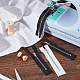 Ahademaker 40 pz 2 colori accessori per cucire con cerniera in poliestere FIND-GA0005-69-4