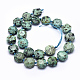 Chapelets de perles en turquoise africaine naturelle G-K223-52A-2