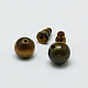 Natürlichen Tigerauge buddhistischen Perlen G-M011-01B-4