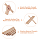 Деревянные ремесленные палочки WOOD-WH0125-11B-5