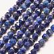Chapelets de perles en lapis-lazuli naturel G-E359-12-6mm-2