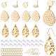 Benecreat kit de fabrication de boucles d'oreilles pendantes diy nuggets DIY-BC0004-47-1