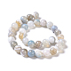 Chapelets de perles d'agate naturelle G-P434-09D-D-2