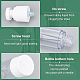 空のプラスチックプレスポンプを恩恵を受けてください  マニキュアリムーバー清潔な液体の水の貯蔵ボトル  透明  9.5cm  容量：15ミリリットル MRMJ-BC0001-48-15ml-6