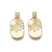 Латунные подвески KK-R133-006-03G-NF