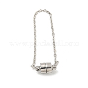 Латунные магнитные застежки с цепочками KK-A214-05P
