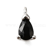 Латунные микро проложить кубического циркония подвески KK-D356-08H-P