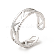 201 Stainless Steel Ring RJEW-E063-02P