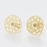 Фурнитура для сережек-гвоздиков из нержавеющей стали 304&nbsp;STAS-S079-31A