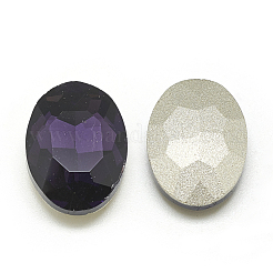 Torna a punta cabochon strass vetro&nbsp;RGLA-T080-18x25mm-16