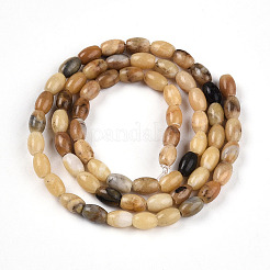 Природные желтые опал бусины пряди G-N346-02A-08