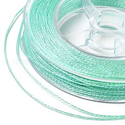 10 рулон 10 цвета 6-слойный шнур из полиэстера для домашних животных&nbsp;OCOR-L046-03B