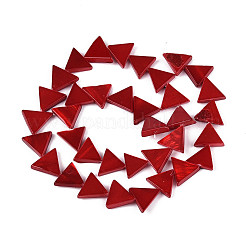 Нити бусин из натуральных пресноводных раковин SHEL-T020-15