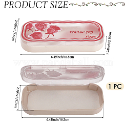 1шт пластиковый футляр для очков&nbsp;AJEW-CN0005-11