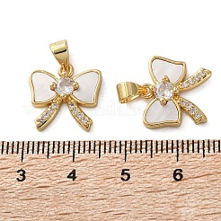 Латунные микро проложить кубического циркония подвески&nbsp;KK-U070-33G