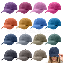 15 шт. двухцветная кепка для мужчин&nbsp;AJEW-WA0001-55