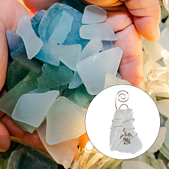 Стеклянные большие кулоны&nbsp;PALLOY-PH01617