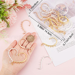 Сплав альпинист обертывание вокруг ушных манжетов фурнитура FIND-CN0001-22