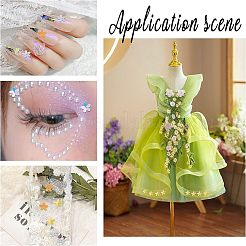 10 цвет пластиковых бусинок-пайеток FIND-OC0001-82