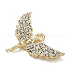 Подвески из сплава и страза&nbsp;FIND-L026-06G