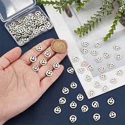 100 шт. подвески из нержавеющей стали 201 FIND-UN0016-17