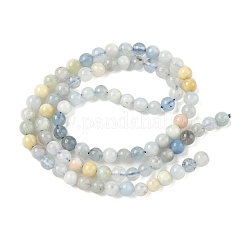 Природные Аквамарин бисер нитей&nbsp;G-D327-A01-5mm