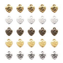 500 шт. 5 стиля подвески из сплава в тибетском стиле&nbsp;TIBEP-LS0001-04