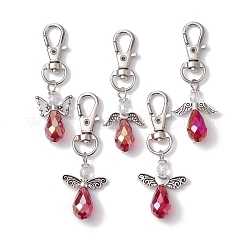 Broche Ailes D'ange Bleue Avec Cristaux - Accessoire élégant Pour Femme, Cadeau Anniversaire, Fête