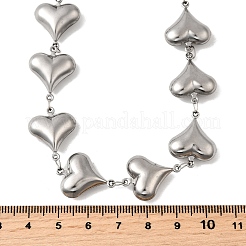 Ожерелья из звеньевой цепи из нержавеющей стали 304 NJEW-Q033-01B-P