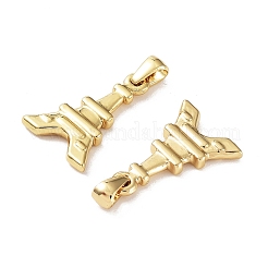 304ステンレスペンダント  エッフェル塔の魅力  ゴールドカラー  24x15x3mm  穴：5.5x3mm&nbsp;STAS-P329-08G
