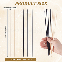 10 set di 2 bastoncini di ricambio per diffusore in poliestere colorato&nbsp;AJEW-SP0004-87B