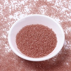 MIYUKIデリカビーズ  シリンダー  日本製シードビーズ  11/0  （db1412)透明サーモン  1.3x1.6mm  穴：0.8mm  約2000PCS /ボトル  10 G /ボトル&nbsp;SEED-JP0008-DB1412