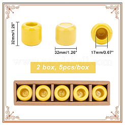 Фарфоровый подсвечник DJEW-WH0015-24C