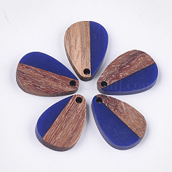 Подвески из смолы и ореха RESI-S358-14-M