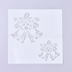 Трафареты для рисования пластика на рождественскую тему X-DIY-G027-A01