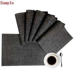 (распродажа) нескользящая изоляционная прокладка из искусственного ротанга из ПВХ AJEW-TAC0003-02