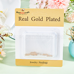 8 шт. латунные микропрорезные планки из кубического циркония ZIRC-BBC0002-04