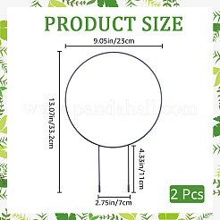 2шт железные колья AJEW-CN0002-40