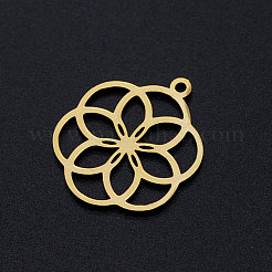 201 филигранный амулет из нержавеющей стали&nbsp;STAS-T049-T671-2