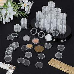 Пластиковый ящик для хранения монет&nbsp;CON-WH0099-89