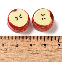 Рождественская тема фарфоровые бусины ручной работы PORC-NH0001-01A