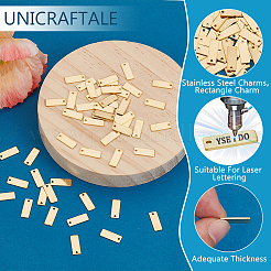 50 шт. подвески из нержавеющей стали 201 STAS-UN0046-34