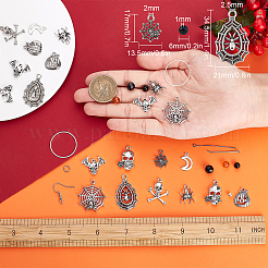 DIY-Sets zum Basteln von Halloween-Ohrhängern&nbsp;DIY-SC0019-36