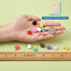 Подвески из непрозрачной смолы&nbsp;RESI-CD0001-02