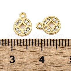 Colgante micropavé cubic zirconia de latón&nbsp;KK-P289-01G