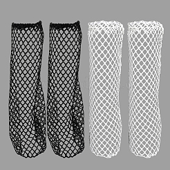 2 пара носков из полиэстера для рыбалки в двух цветах AJEW-CY0001-21