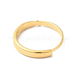 Ионное покрытие (ip) 304 нержавеющая сталь узел регулируемое кольцо для мужчин и женщин&nbsp;RJEW-I085-15G