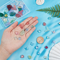 DIY-Set zur Herstellung von Glasperlen und Charms&nbsp;GLAA-CA0001-23